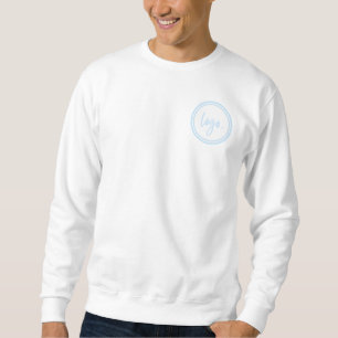 SWEATSHIRT MINIMALISTE MARQUE D'AFFAIRES UNIFORME LOGO CERCLE