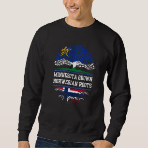 Sweatshirt Minnesota Cultivé Avec Des Racines Norvégiennes No