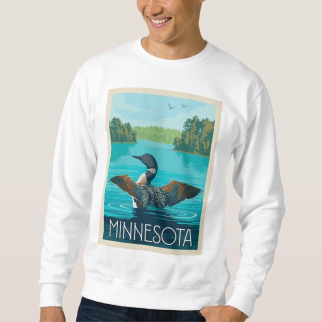 Sweatshirt Minnesota | Loon (Devant)
