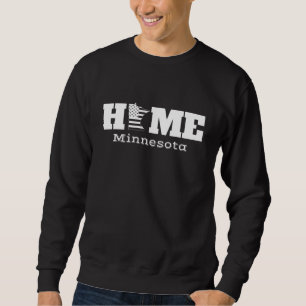 Sweatshirt Minnesota patriotique État d'origine