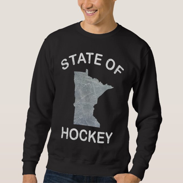 Sweatshirt Minnesota State of Hockey Hoodie State of Hockey 1 (Devant)