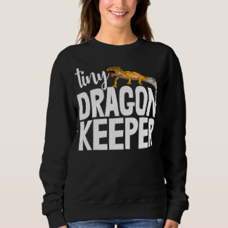 Sweatshirt Minuscule gardien de dragon Gecko Drôle Gecko Rept