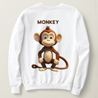 Sweatshirt Minuscule Tango Monkey Tee