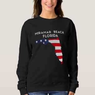 Sweatshirt Miramar Beach Floride États-Unis Amérique Voyage F