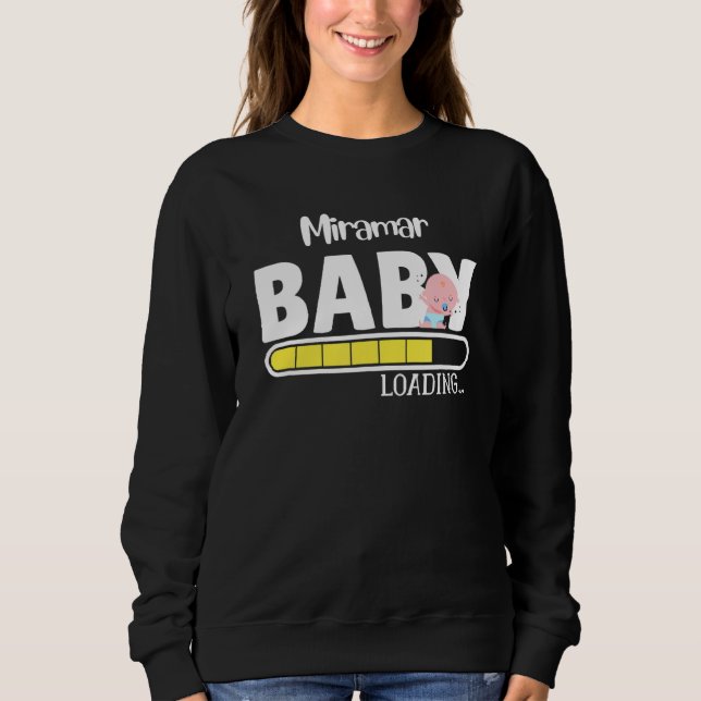 Sweatshirt Miramar Native Pride Funny State Baby Parent Mom D (Devant)