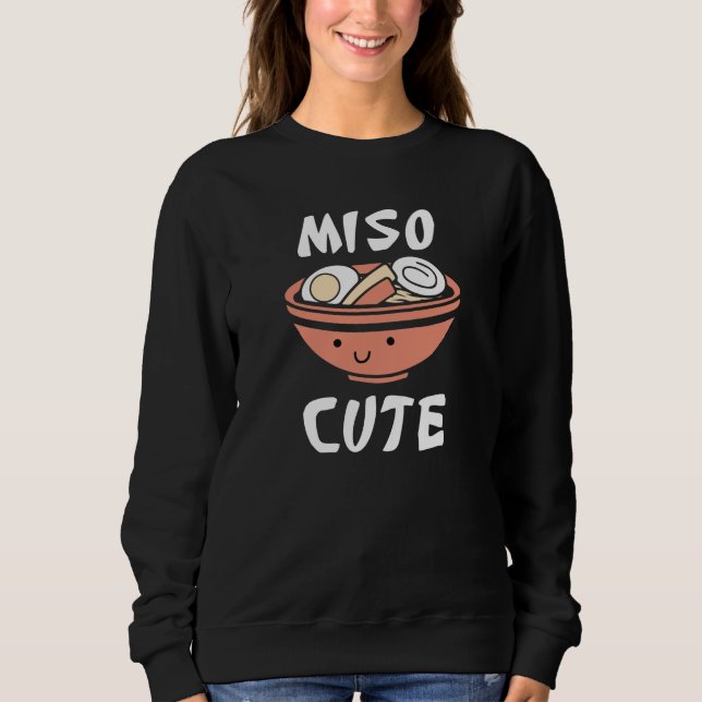 Sweatshirt Miso Cute (Devant)