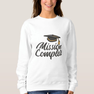 Sweatshirt Mission de fin d'études accomplie