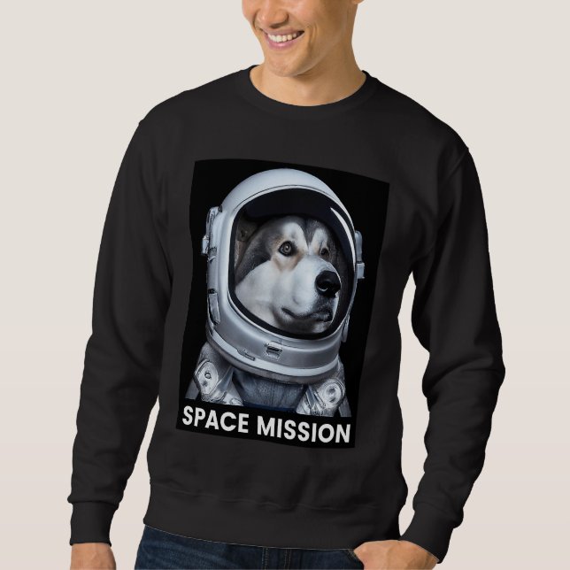 Sweatshirt Mission spatiale (Devant)
