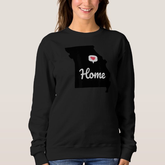 Sweatshirt Missouri Home State Love (Devant)