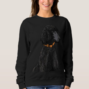 Sweatshirt Misza Le caniche noir