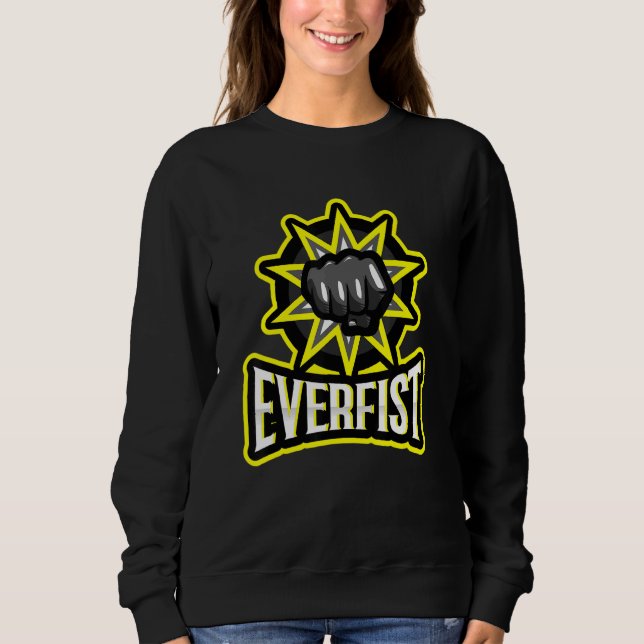 Sweatshirt Mixed martial art de jeu Everfist Muay Thai Jiu Ji (Devant)