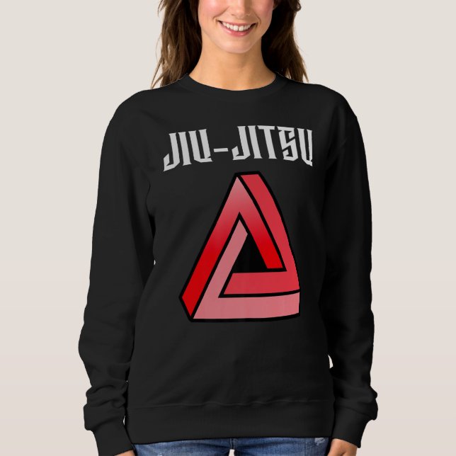 Sweatshirt Mixed martial art du triangle Jiu Jitsu Bjj Muay M (Devant)