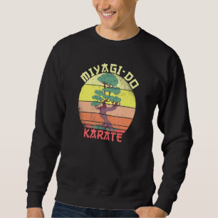 Sweatshirt Miyagi Do Karate Bonsai Retro Vintage