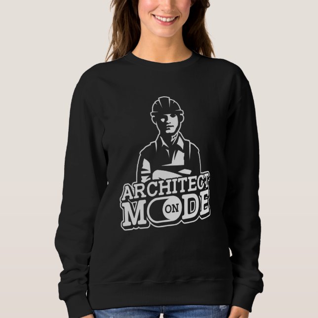 Sweatshirt Mode Architecte Sur Architectural Building Archite (Devant)