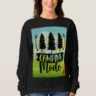Sweatshirt Mode Camping Bonfire Randonnées Trails Escalade Mo