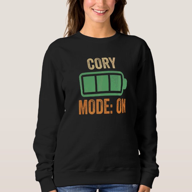 Sweatshirt Mode Cory sur batterie (Devant)