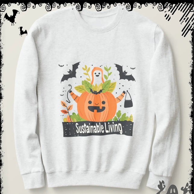 Sweatshirt Mode de vie durable | ExDesigner | Halloween (Créateur téléchargé)