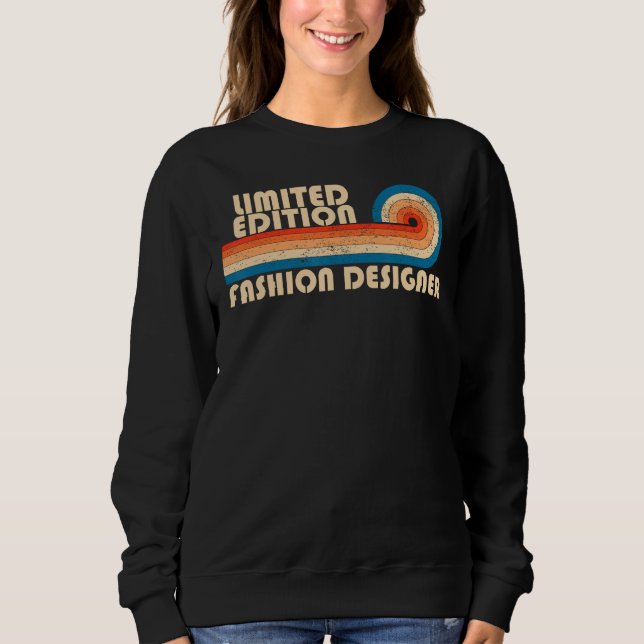 Sweatshirt MODE DESIGNER Funny Titre du travail Profession An (Devant)