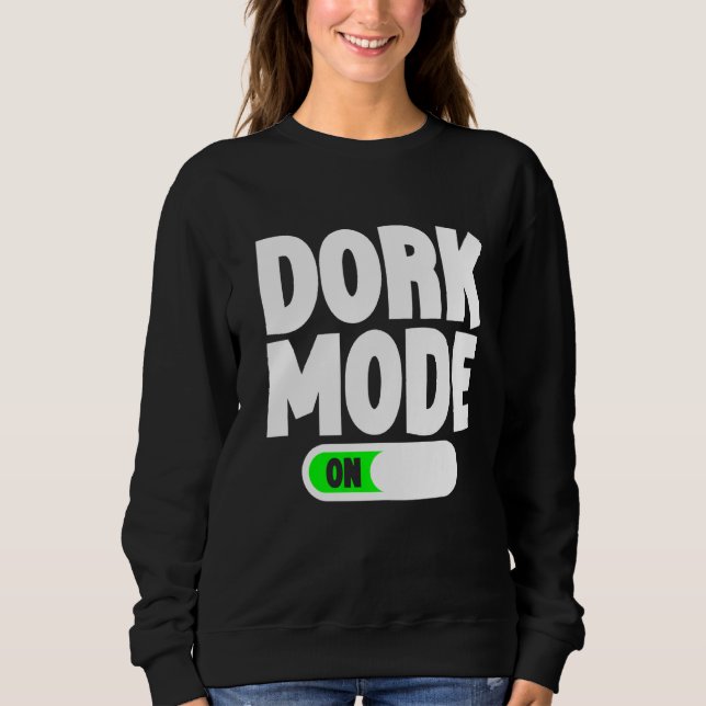 Sweatshirt Mode Dork (Devant)