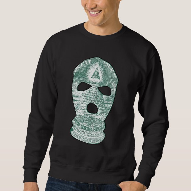 Sweatshirt Mode Masque Ski (Devant)