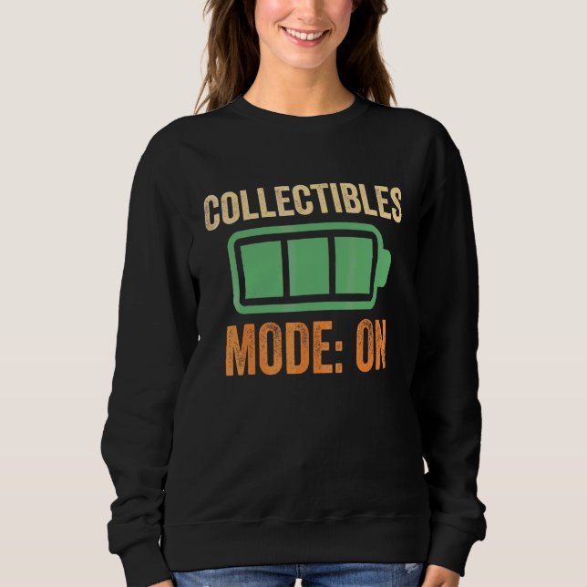 Sweatshirt Mode objets de collection sur conception de batter (Devant)