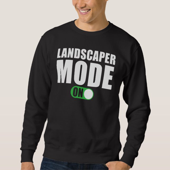 Sweatshirt Mode Paysagiste activé   Paysagiste (Devant)