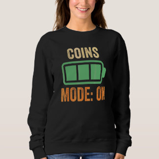 Sweatshirt Mode Pièces sur Conception de Batterie