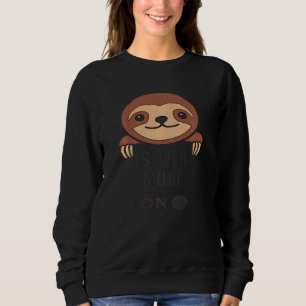 Sweatshirt Mode Sloth Sur Funny Lazy Sleep Amoureux des anima