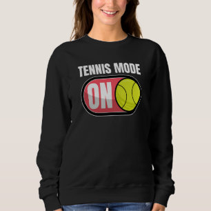 Sweatshirt Mode Tennis Sur Terrain De Jeu As Topspin Joueur D