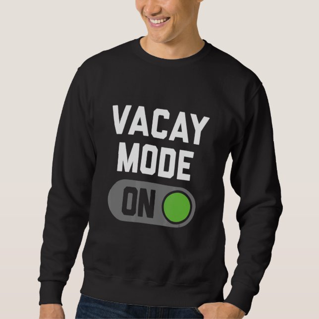 Sweatshirt Mode Vacay (Devant)