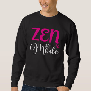 Sweatshirt Mode Zen Fleur de Lotus Yoga Méditation Zen Namast
