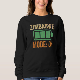 Sweatshirt Mode Zimbabwe sur batterie