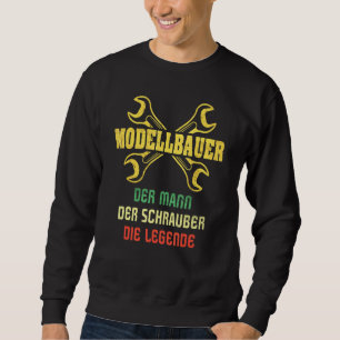 Sweatshirt Modèle Builder Sayings Modèle Voiture Modèle de l'