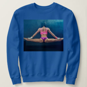Sweatshirt Modèle de condition physique féminine Split Thun