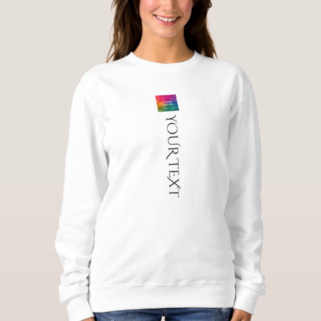 Sweatshirt Modèle d'impression avant femme moderne tendance (Devant)