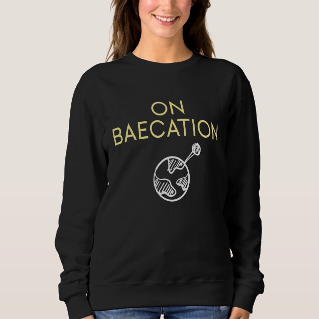 Sweatshirt Modèles De Bancaire Pour Couples Bae (Devant)