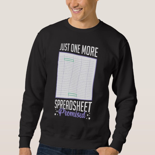 Sweatshirt Modèles de budget de logiciel de calcul de feuille (Devant)