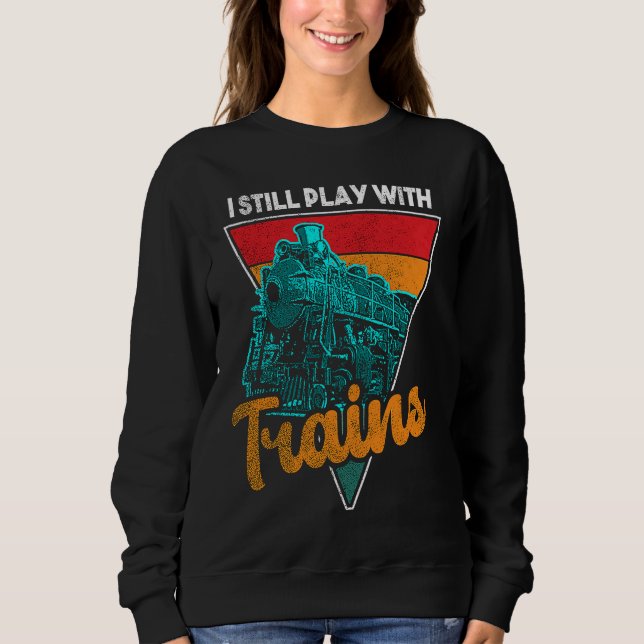 Sweatshirt Modélisme ferroviaire Train Modélisme ferroviaire  (Devant)