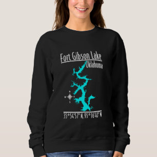 Sweatshirt Moderne Fort Gibson Lake - Oklahoma