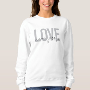 Sweatshirt Moderne, simple, cool, design urbain Amour New Jer
