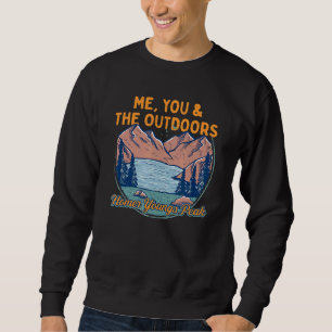 Sweatshirt Moi, toi et le Randonnée extérieur Homer Youngs Pe