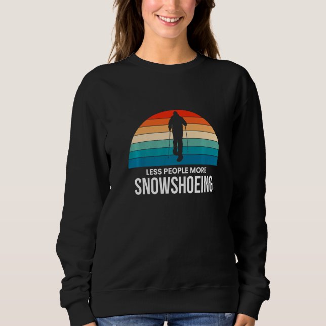 Sweatshirt Moins de gens Plus Raquette Raquette Chaussures Sn (Devant)