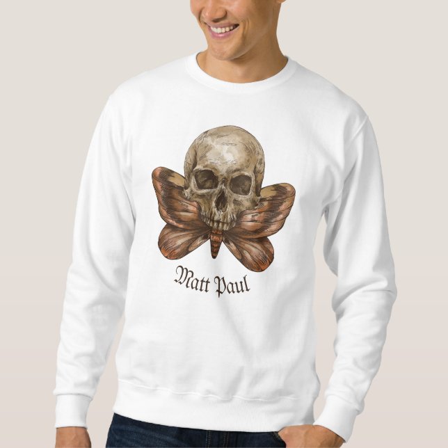 Sweatshirt Mois crâne (Devant)