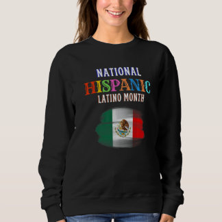 Sweatshirt Mois de la cérémonie hispanique Fier de l'ami lati
