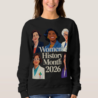 Sweatshirt Mois de l'histoire des femmes 2026