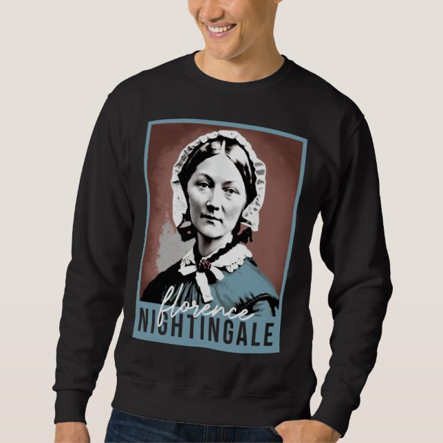 Sweatshirt Mois de l'histoire des femmes Infirmière Florence  (Devant)