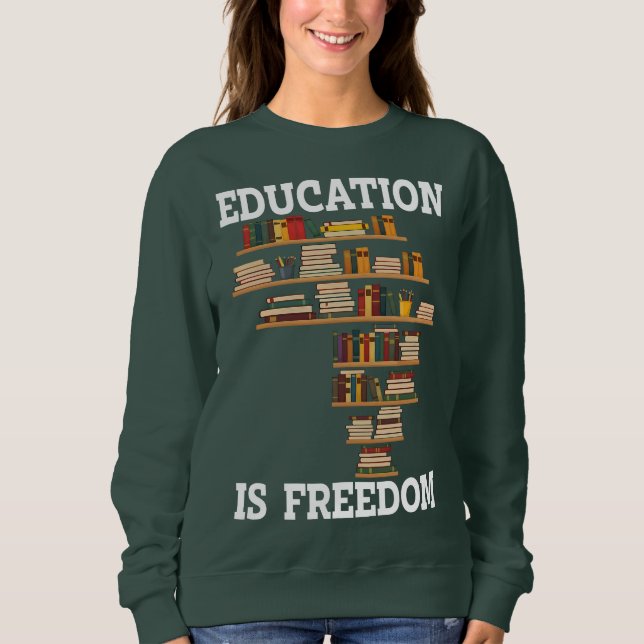 Sweatshirt Mois de l'histoire des Noirs 100 ans (Devant)