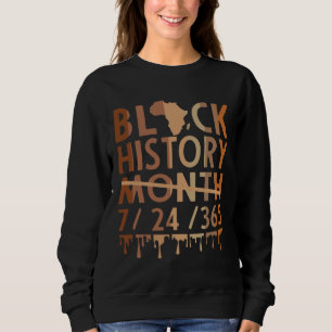 Sweatshirt Mois de l'histoire des Noirs 2022 Histoire des Noi