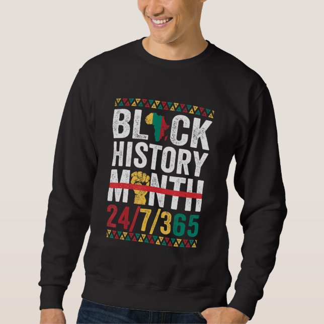 Sweatshirt Mois de l'histoire des Noirs 247365 Femmes Africai (Devant)