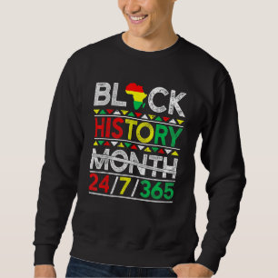 Sweatshirt Mois de l'histoire des Noirs 247365 Melanin Africa